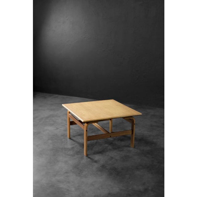 Vintage Scandinavian Oak Coffee Table by Karl-Erik Ekselius for JOC Vetlanda, 1960s For Sale - Image 10 of 18