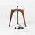 Mid-Century Modern Tripod Floor Lamp in Walnut & Opaline Glass from Uluv / Valasske Mezirici, Former Czechoslovakia, 1960s For Sale - Image 3 of 9