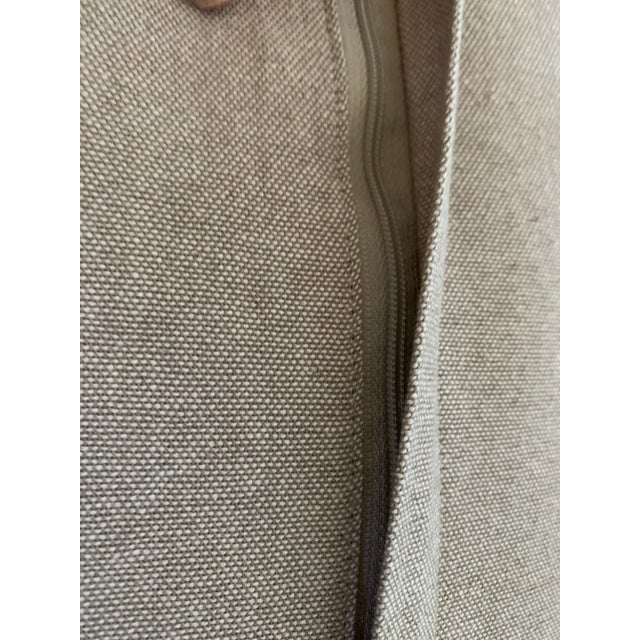 Boho Chic Antiqued Persian Rug Colorful Woven Cotton Lumbar Pillow New For Sale - Image 9 of 10