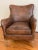 Coffee Timothy Oulton “Coffee Leather” Side Chair For Sale - Image 8 of 13