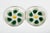 1950s Pair Vintage Oyster Plates by Salins, France For Sale - Image 5 of 9