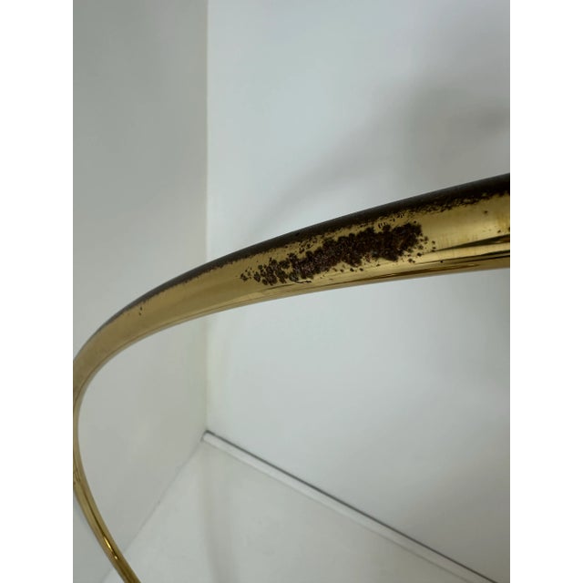 Mid-Century Modern 1960’s Brass Floor Lamp For Sale - Image 3 of 10