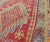Mid 20th Century Vintage Turkish Kilim Flat-Weave Rug With Geometric Design in Red, Yellow, Green For Sale - Image 5 of 12