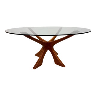 Illum Wikkelsø Niels Eilersen Danish T118 Teak Coffee Table For Sale