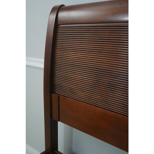 Ethan Allen British Classics Queen Size Sleigh Bed For Sale - Image 10 of 17