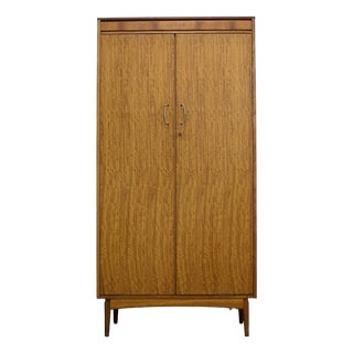 Mid-Century Teak Wardrobe from Golden Key, 1960s For Sale