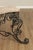 Maitland Smith Italian Rococo Style Scrolled Iron And Bronze Marble Top Console Table For Sale - Image 12 of 12
