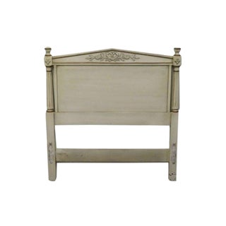 Late 20th Century Kindel Grand Rapids French Regency Style Twin Size Heaboard For Sale