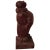 Antique French Art Deco Carved Wood Sculpture of a Clown or Jester For Sale - Image 10 of 10
