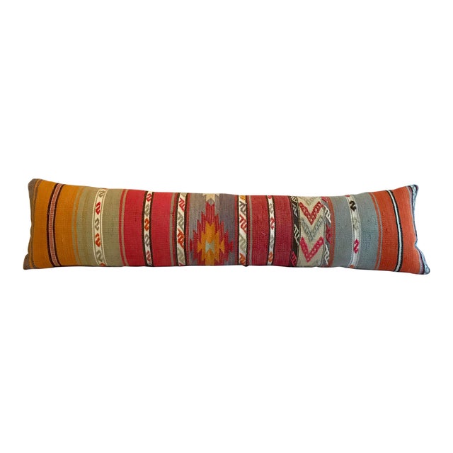 Long Kilim Bed Cushion Chairish