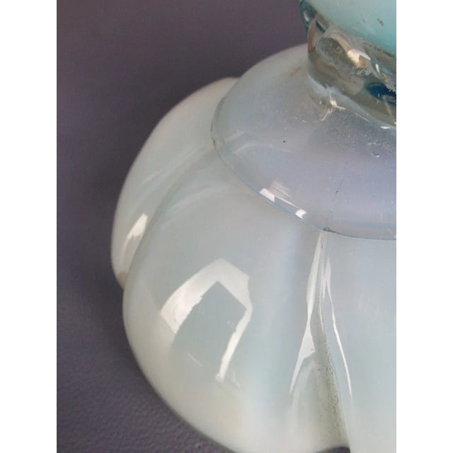 1970s Blue and White Murano Glass Fish Ornament, 20th Century For Sale - Image 5 of 8
