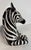 Glazed Ceramic Zebra Sculpture, Bassano, Italy, 2000s For Sale - Image 9 of 12