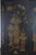 Late 19th Century Hand Painted Flower 2 Panel Doors Antique Chinese Cabinet For Sale - Image 5 of 16