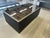 Wood Modern Ebony and Chrome Closet Table , Cabinet With Storage For Sale - Image 7 of 7