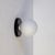 Not Yet Made - Made To Order Globe Sconce Black, Modern, 5 Inch Glass Globes, by Research.Lighting, Modern, Minimal For Sale - Image 5 of 9
