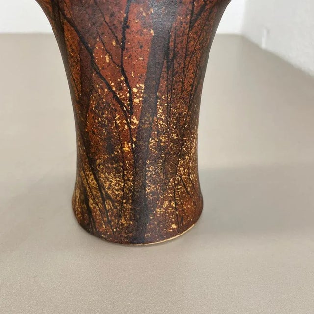Vintage Ceramic Studio Pottery Vase from Gerhard Liebenthron, 1977 For Sale - Image 10 of 18