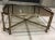 Mastercraft Mastercraft Brass & Glass Coffee Table After Jansen For Sale - Image 4 of 13
