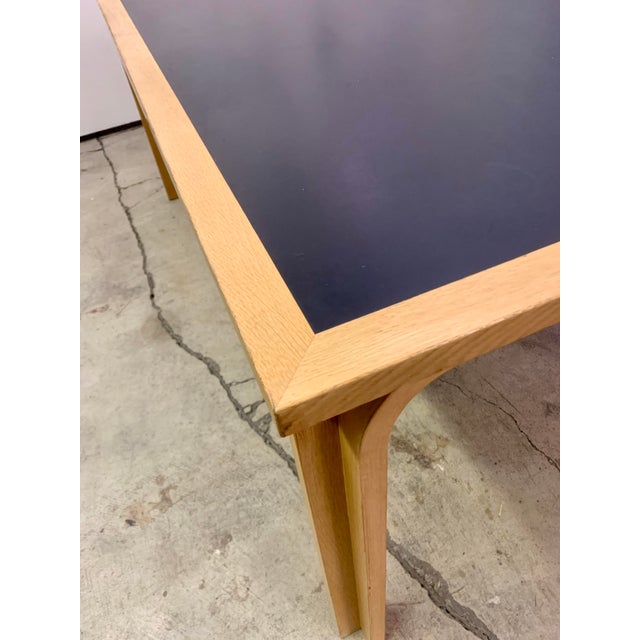 Wood Danish Beechwood Dining Table by Thygesen and Sorensen for Magnus Olesen, 1970s For Sale - Image 7 of 11