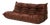Togo Three-Seater Sofa in Cognac Leather by Michel Ducaroy for Ligne Roset, France For Sale