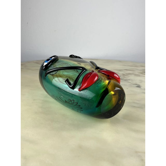 Vintage Murano Glass Vase, 1980s For Sale - Image 7 of 11