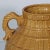 Ceramic Basketweave Jars with Handles - a Pair For Sale - Image 4 of 5