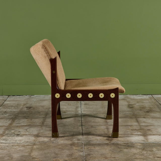 Mid-Century Modern Ib Kofod Larsen Slipper Chair From the Megiddo Collection For Sale - Image 3 of 15