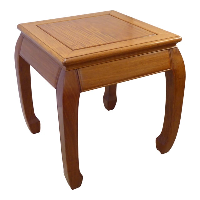 Vintage Chinese Rosewood Side Table For Sale