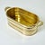 Mid-Century Boho Chic Hollywood Regency Arts & Crafts Oval Bras Planter With Flora Cast Handles For Sale - Image 11 of 11