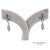 Early 21st Century 18k 750 Solid White Gold Marquise Shape Natural Diamond Leaf Drop Earrings, A Pair For Sale - Image 5 of 9