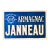 Amangnac Janneau 1950s Original French Advertising Poster Liquor & Spirits 31.5x47.75” For Sale