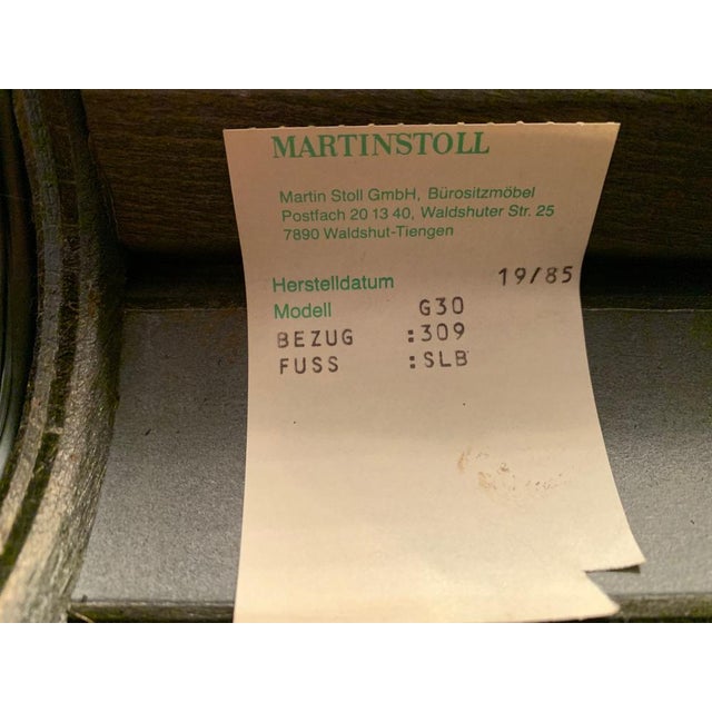 Set of G30 Armchairs by Martin Stoll, Germany, 1985 For Sale - Image 14 of 15