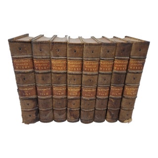 Shakespeare Complete Works Eight Volumes Published Boston Phillips Sampson & Co. 1850 For Sale