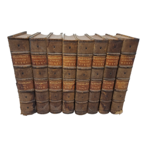 Shakespeare Complete Works Eight Volumes Published Boston Phillips Sampson & Co. 1850