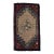 1880s Handmade Antique American Hooked Rug 2.1' X 4' For Sale