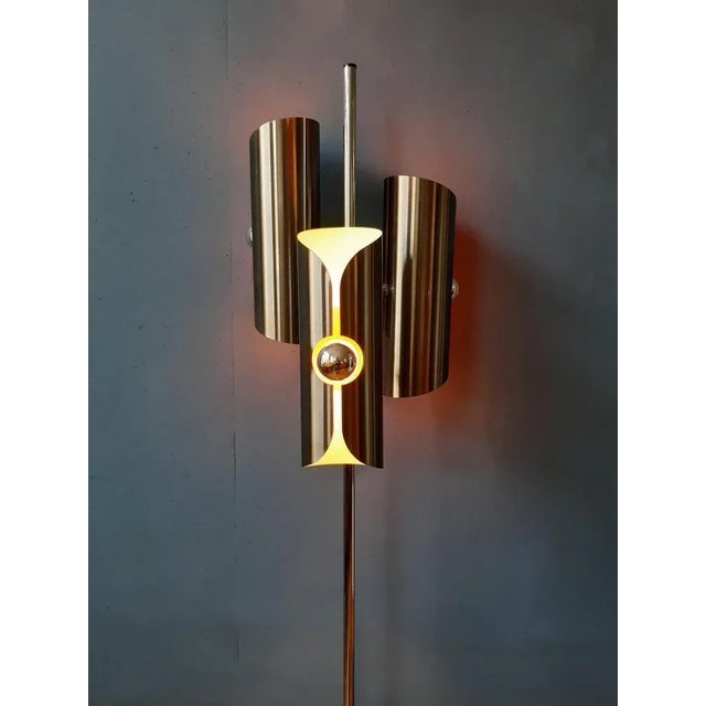 Vintage Space Age Floor Lamp from Polam For Sale - Image 9 of 11