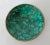 Vintage Italian Coved Malachite Stone & Bronze Rimmed Catchall, and/or Nut/Candy Decorative Bowl For Sale - Image 12 of 14