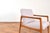 Beige Mid-Century Modern Swedish Teak Armchair by Alf Svensson for Dux, 1960s For Sale - Image 8 of 11