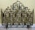 Cast Iron Cityscape Fireplace Screen For Sale In Miami - Image 6 of 10
