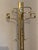 Hollywood Regency Golden Freestanding Coat Rack For Sale - Image 5 of 18