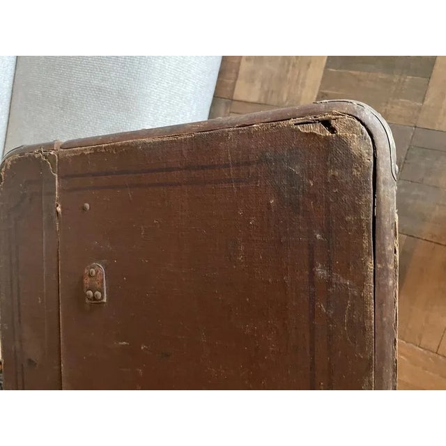 Brown Beech Transport Trunk For Sale - Image 5 of 10