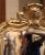 Wood 19th Century French Louis XV Carved Giltwood Mirror With Mercury Glass For Sale - Image 7 of 9
