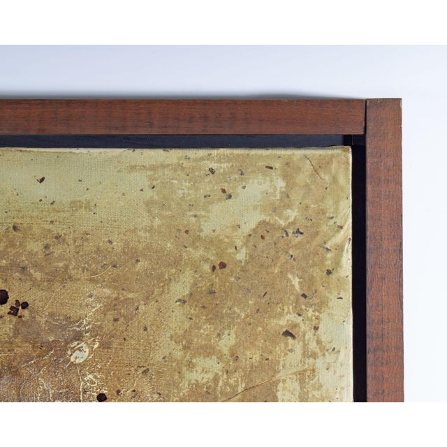 1968 Abstract Mixed Media Painting and Collage by Ann Leech For Sale In Indianapolis - Image 6 of 8