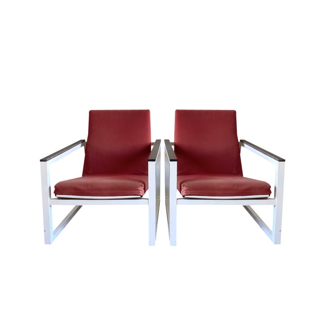 Set of Lounge Chairs by and Friso Kramer for Pilastro, 1970s For Sale