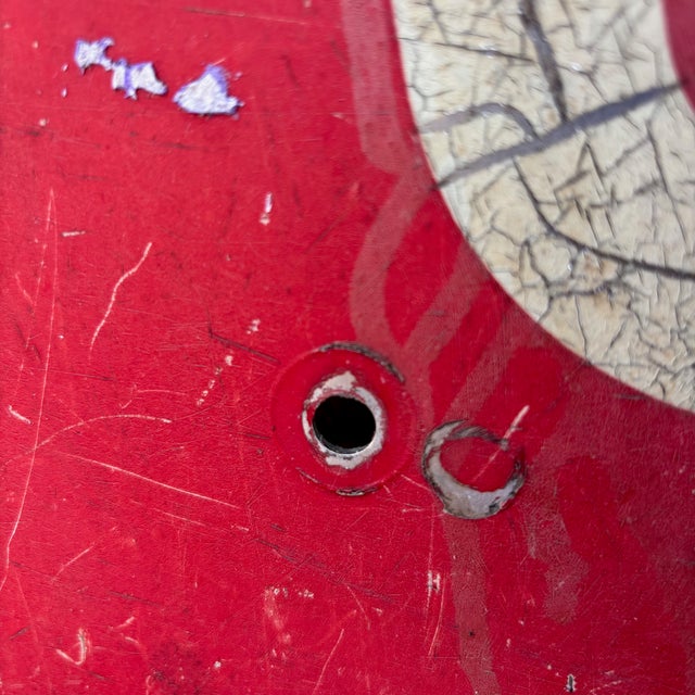 Large Mid Century Industrial Traffic Stop Sign, 24 X 24 For Sale - Image 13 of 15