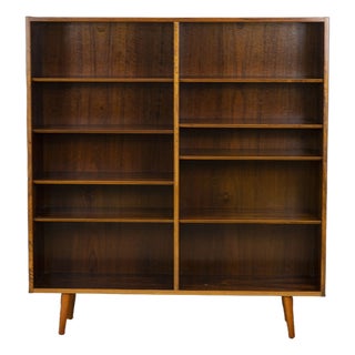 Large Rosewood Bookshelf by P. Hundevad for Hundevad & Co., Denmark, 1960s For Sale
