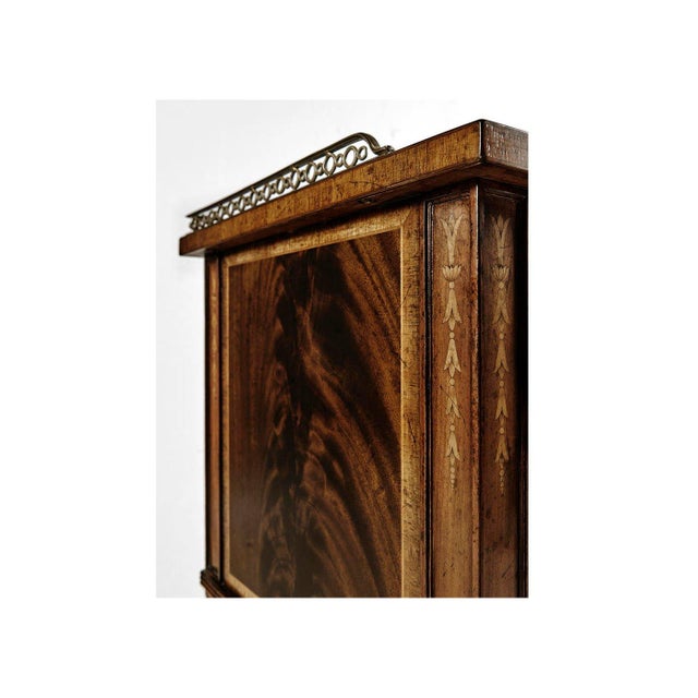 Not Yet Made - Made To Order Pair of Bedside Cabinets For Sale - Image 5 of 7