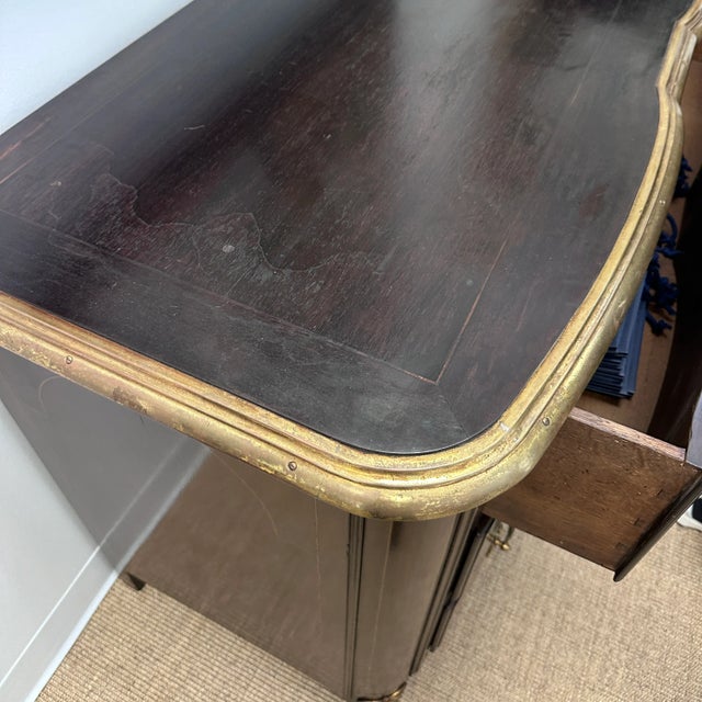 Mid 19th Century Ebonized Commode With Bronze Mounts, C. 1850 For Sale In Washington DC - Image 6 of 12