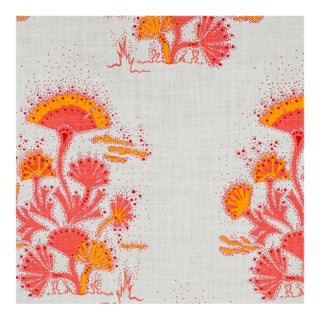 Katie Ritter "Seaweed" Linen Fabric - 6yds For Sale