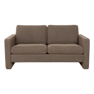 Conseta Fabric Two-Seater Beige Brown Sofa from Cor For Sale