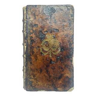 Royal Alliance 18th-Century French Trompe L’Œil Book Box (Livre Secet) – Louis XV & Marie Leszczyńska (Dated 1756) For Sale